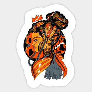 Orangrey Beauty Queen Sticker